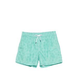 Fedeli Green Beachwear - Swim Shorts Men